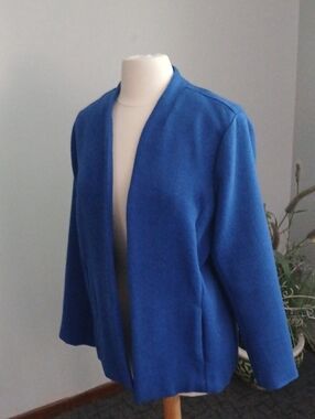 Maurices Royal Blue Open Front Jacket